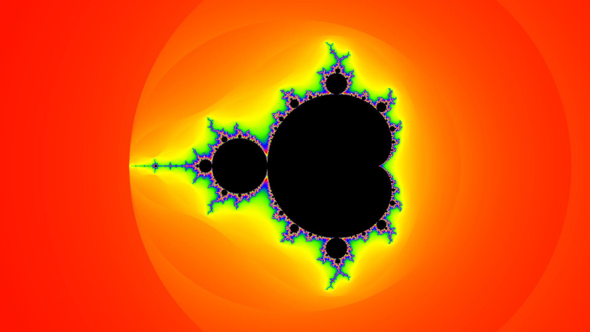 Smoothed mandelbrot Smoothed mandelbrot